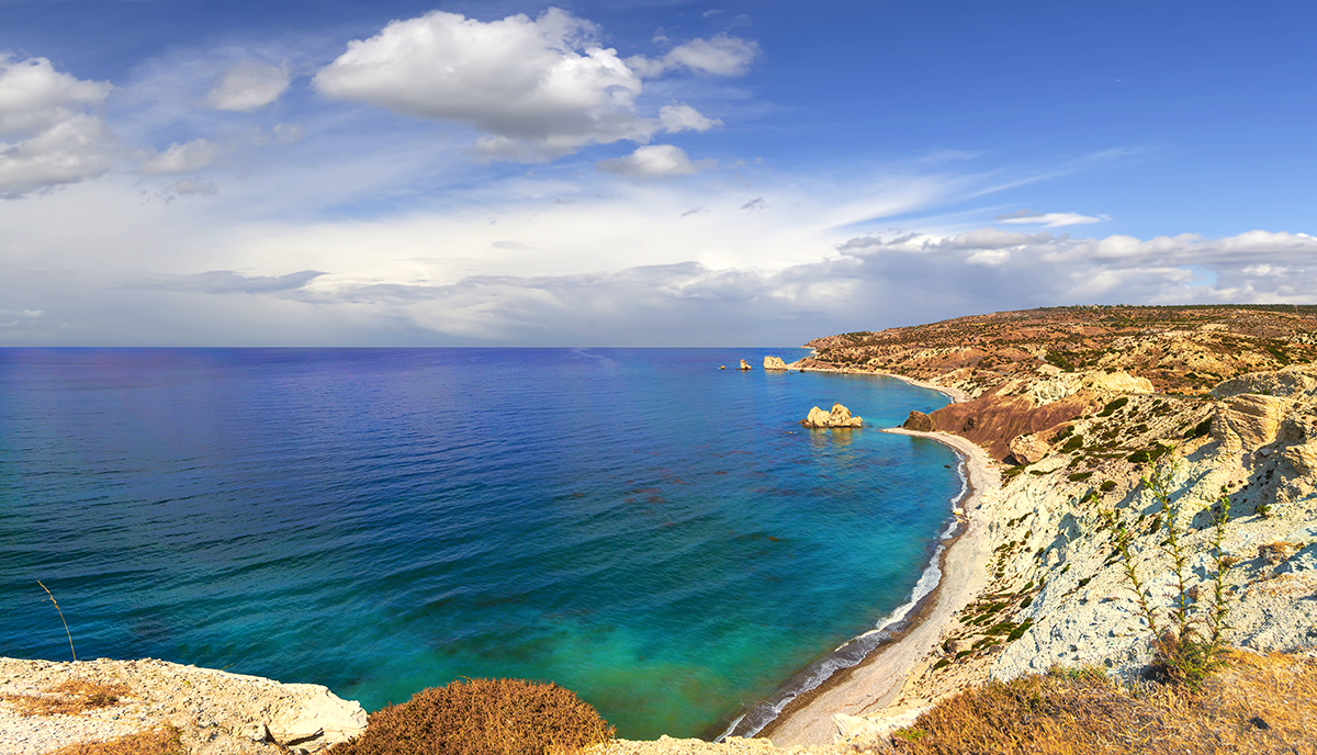 Bay of Aphrodite. Paphos, Cyprus | visit villa eleania
